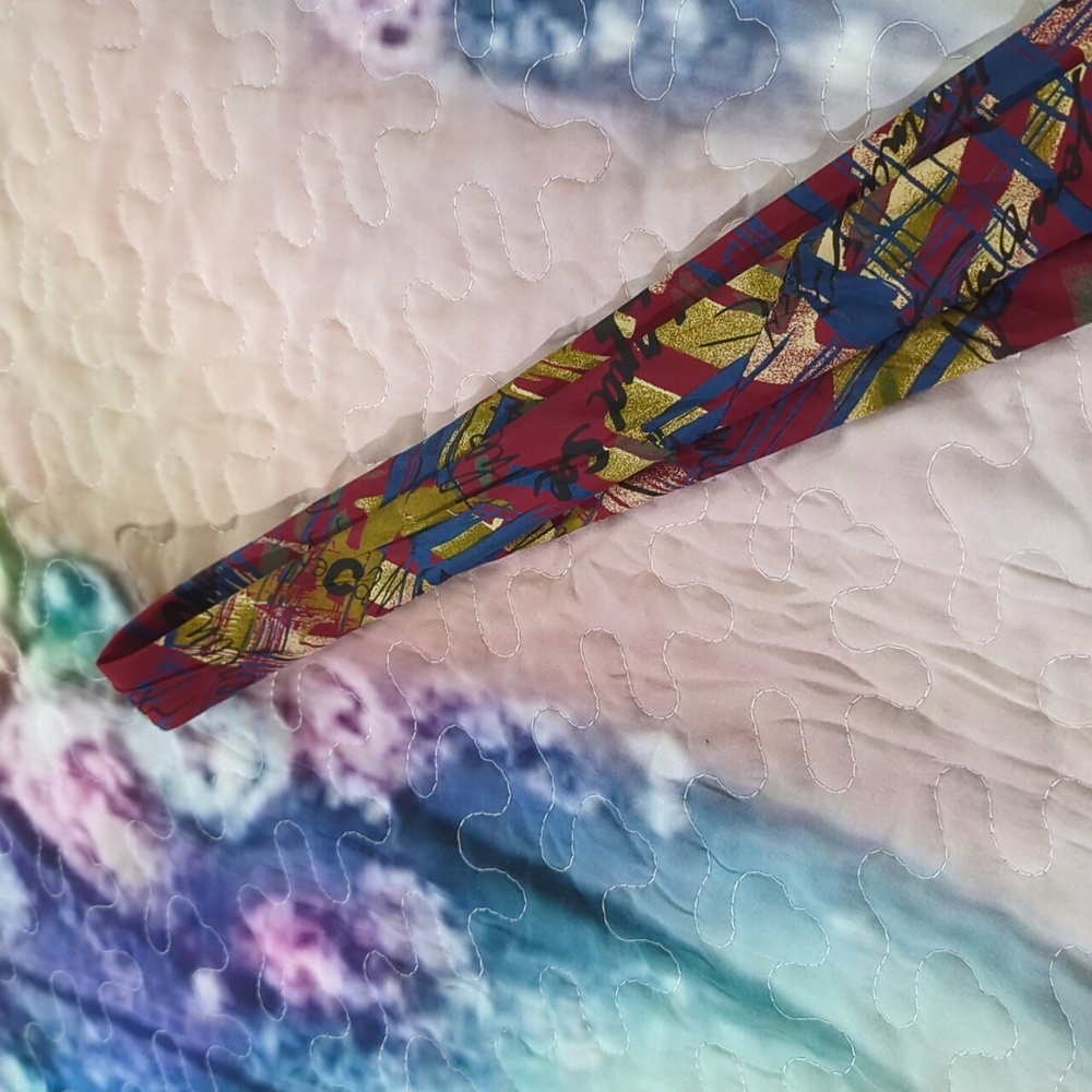 Lorenzo Mad e In Italy 1964 100% Silk Tie - Picture 10 of 14